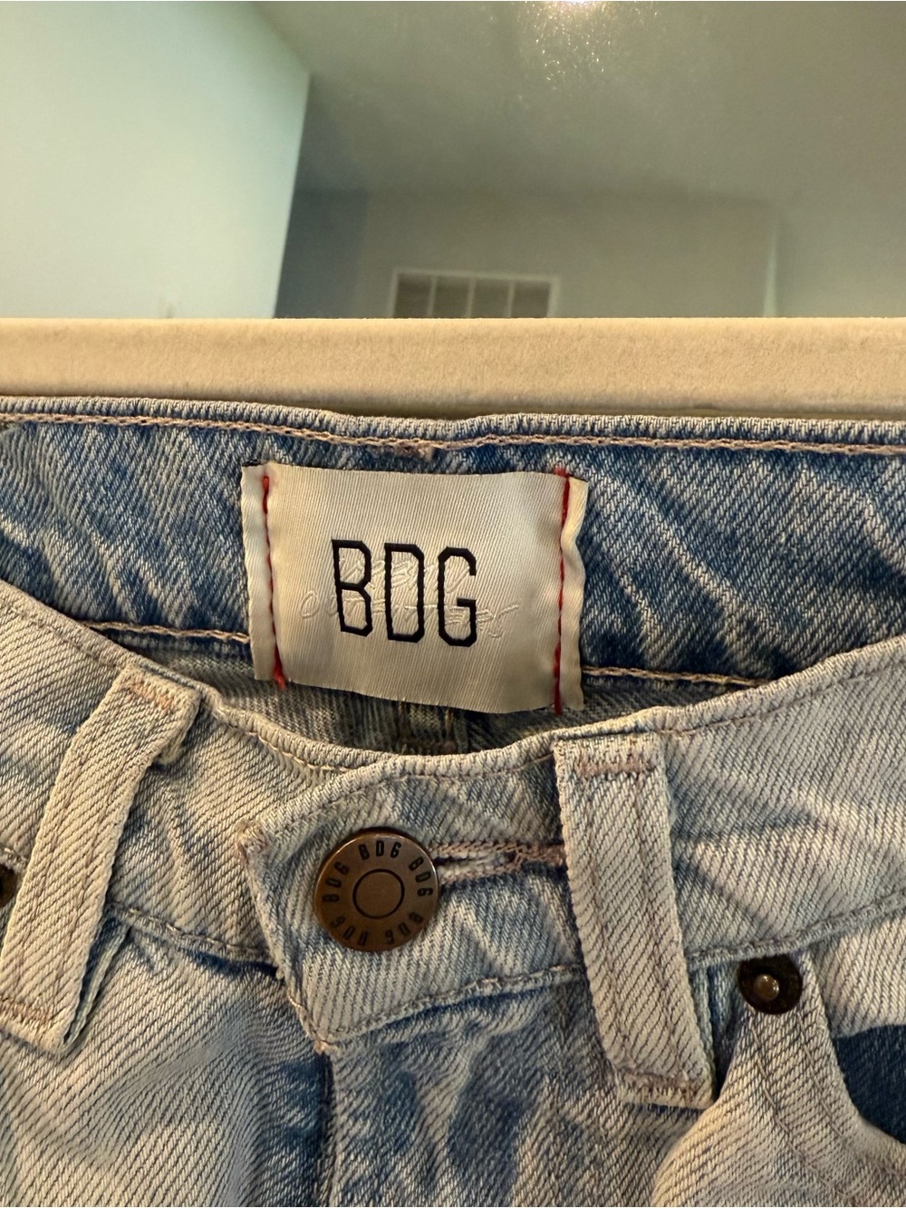 BDG by Urban Outfitters Light Wash Straight Leg Jeans - Women's - Picture 2 of 4
